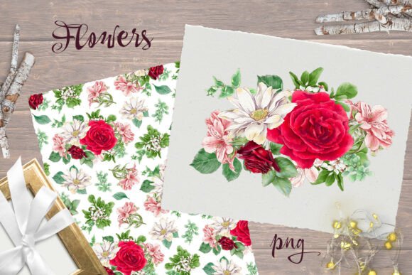 Download Delicate Flowers Print Seamless Pattern - Seamless pattern Collection