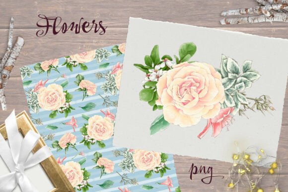 Download Delicate Flowers Print Seamless Pattern - Seamless pattern Collection