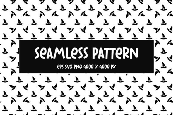 Download Witch Hats Seamless Pattern - Seamless pattern Collection